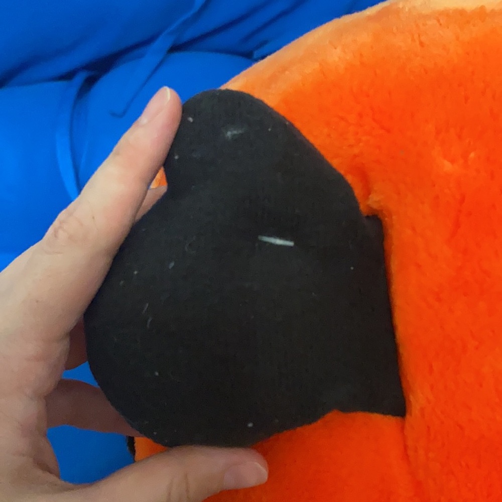 Playful Plush Halloween Pumpkin Plush NWTS 1988 Chrisha Creation Limited - Picture 10 of 15